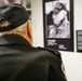 Vincent Speranza Observing his Portrait at a unveiling