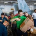 U.S. Navy Sailors Sort Mail