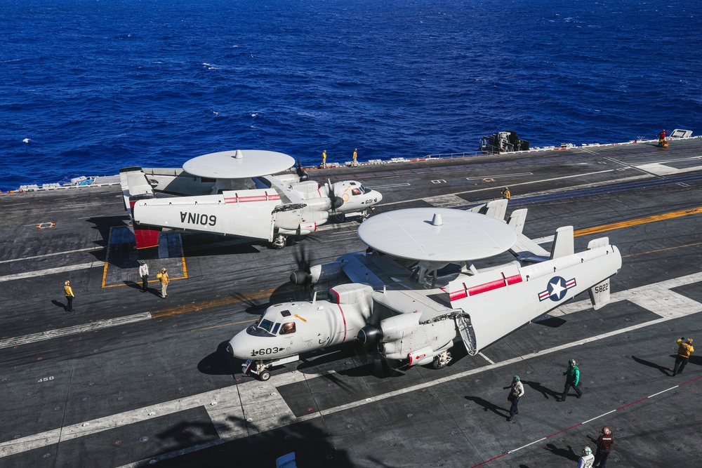 Aircrafts Prepare to Takeoff