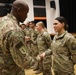 Lt. Col. Ramsey Presents Coins to Exemplary Soldiers