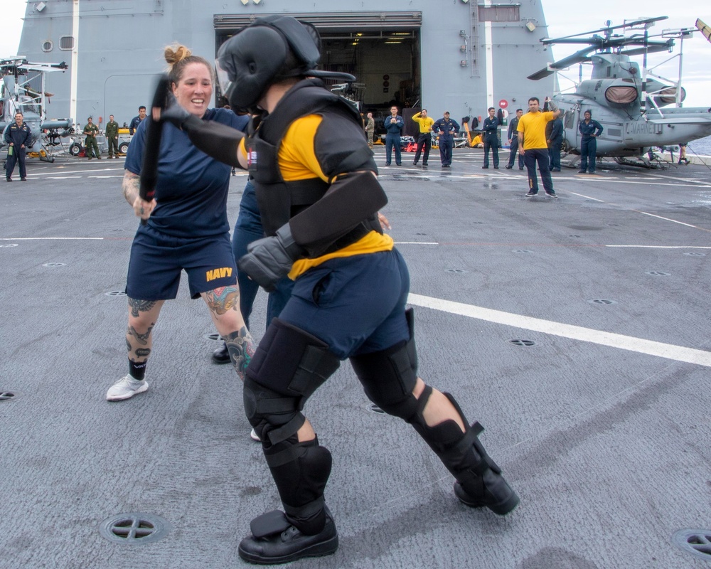 DVIDS Images Anchorage Sailors Brave SRFB OC Spray Course [Image 2