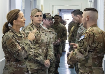 Arizona TAG visits deployed 149th Av. Reg. Soldiers.