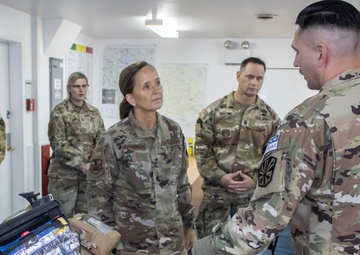 Arizona TAG visits deployed 149th Av. Reg. Soldiers.