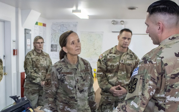 Arizona TAG visits deployed 149th Av. Reg. Soldiers.