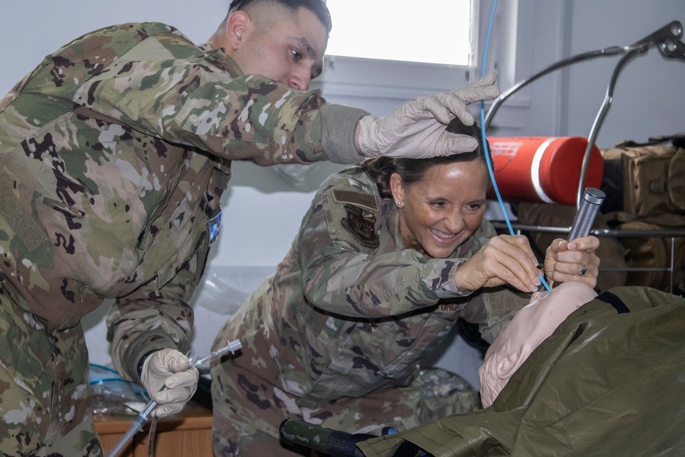 Arizona TAG visits deployed 149th Av. Reg. Soldiers.