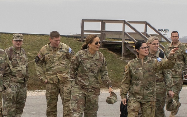 Arizona TAG visits deployed 149th Av. Reg. Soldiers.