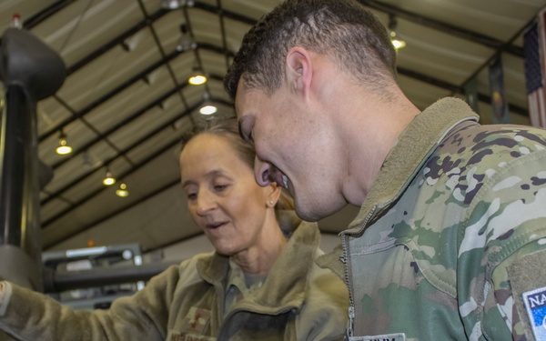 Arizona TAG visits deployed 149th Av. Reg. Soldiers.