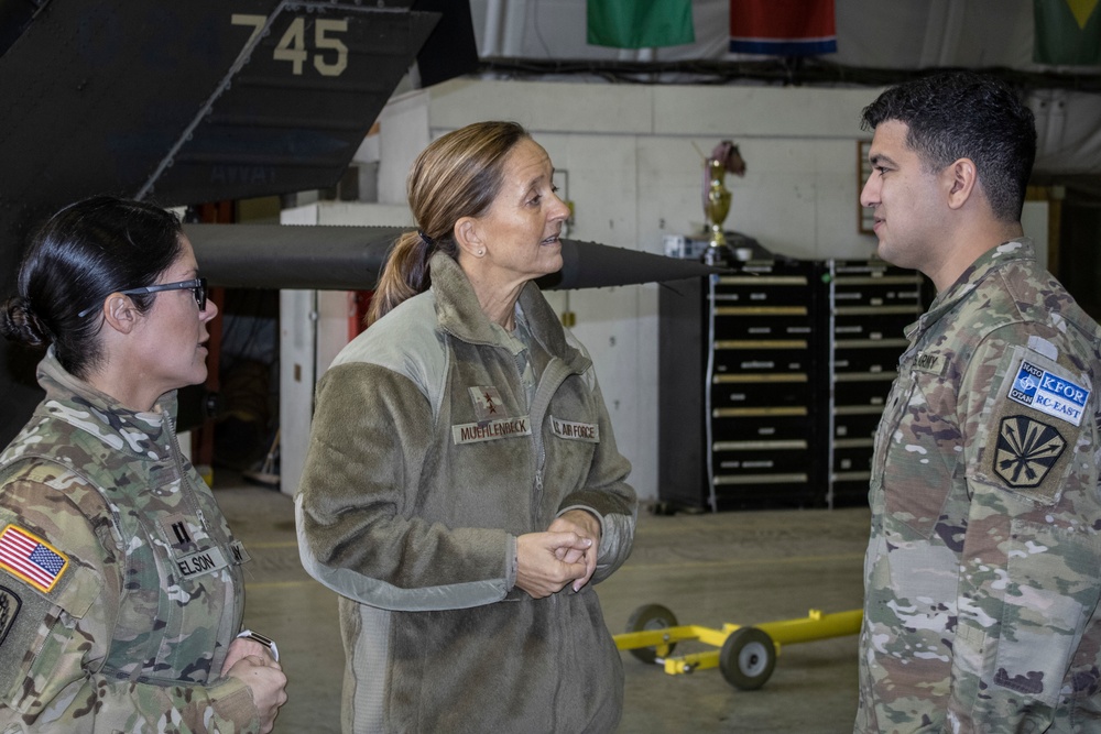 Arizona TAG visits deployed 149th Av. Reg. Soldiers.