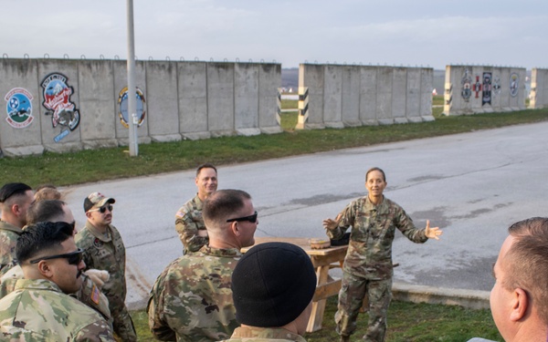 Arizona TAG visits deployed 149th Av. Reg. Soldiers.