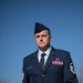 Air Force Mortuary Affairs Operations first sergeant, lays wreath at Wreaths Across America ceremony
