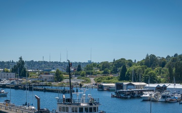 Large Lock Center Gate At Chittenden Locks Remains Open Till Nov. 4