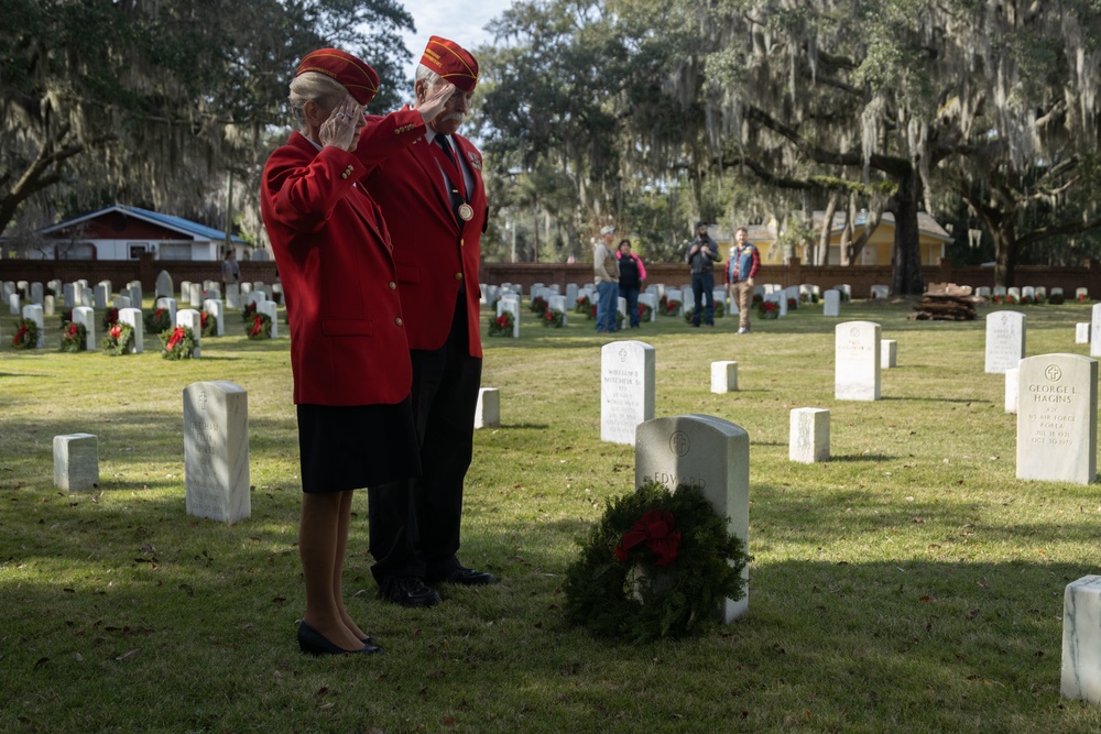 Wreaths Across America Beaufort Honors Veterans