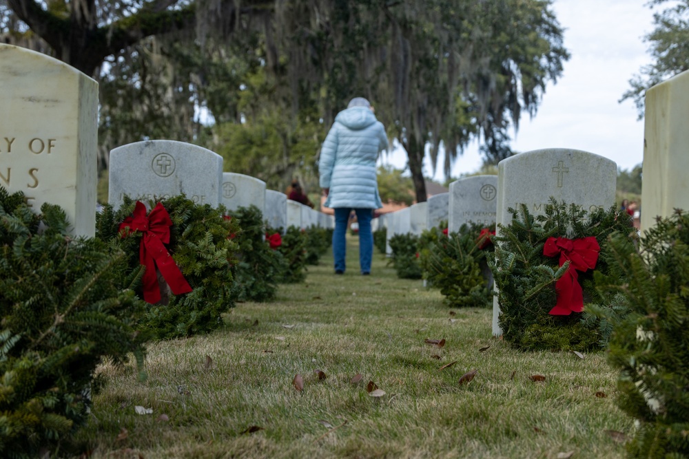 Wreaths Across America Beaufort Honors Veterans