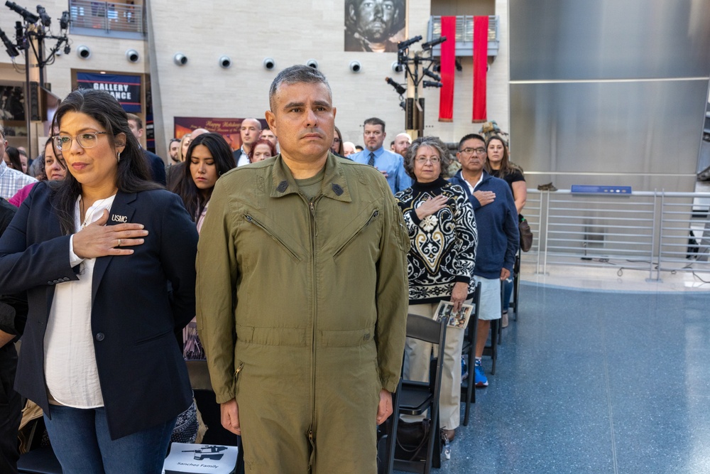 Master Gunnery Sgt Sanchez Retirement Ceremony