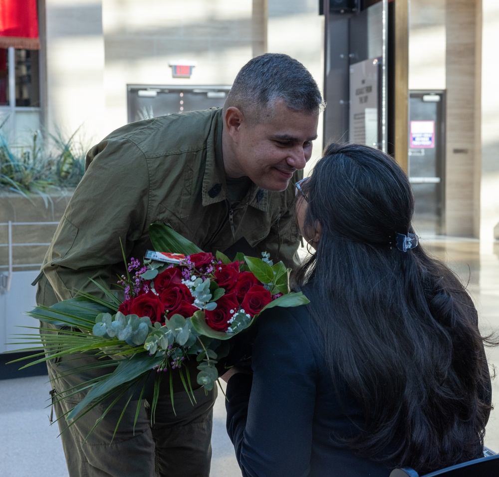 Master Gunnery Sgt Sanchez Retirement Ceremony