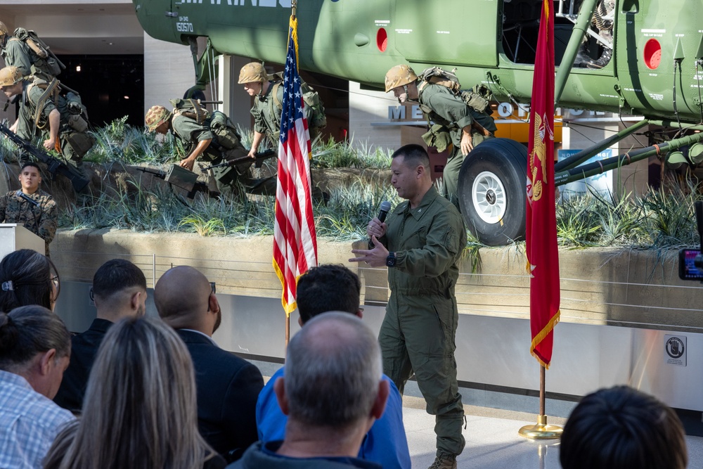 Master Gunnery Sgt Sanchez Retirement Ceremony