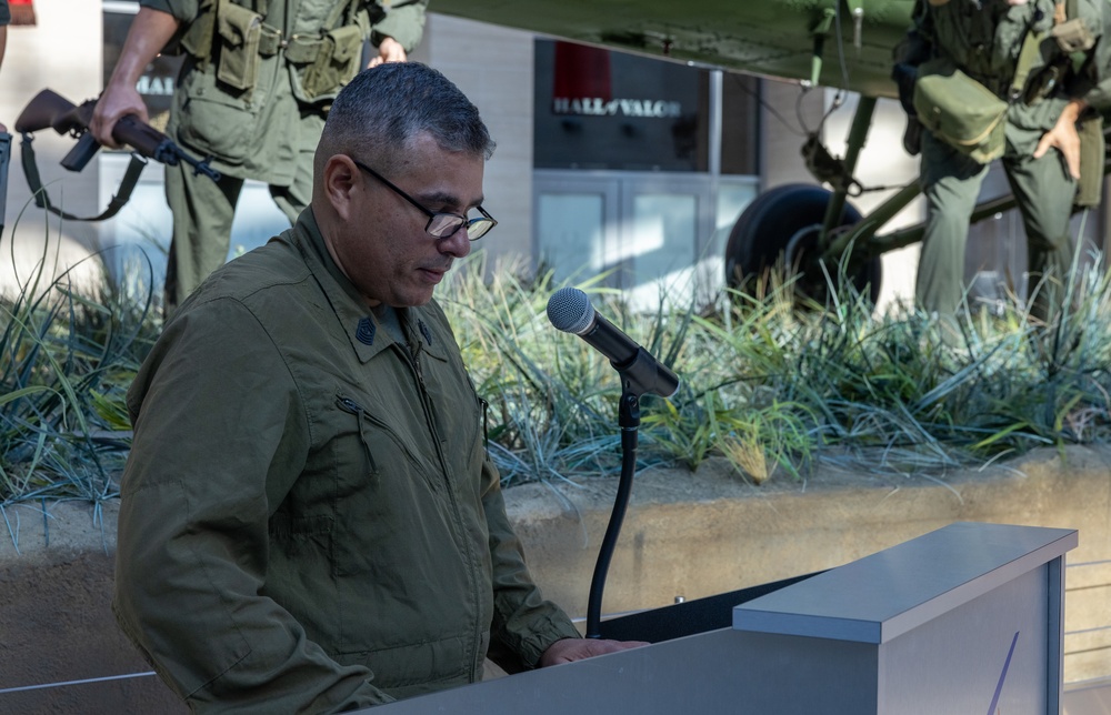 Master Gunnery Sgt Sanchez Retirement Ceremony