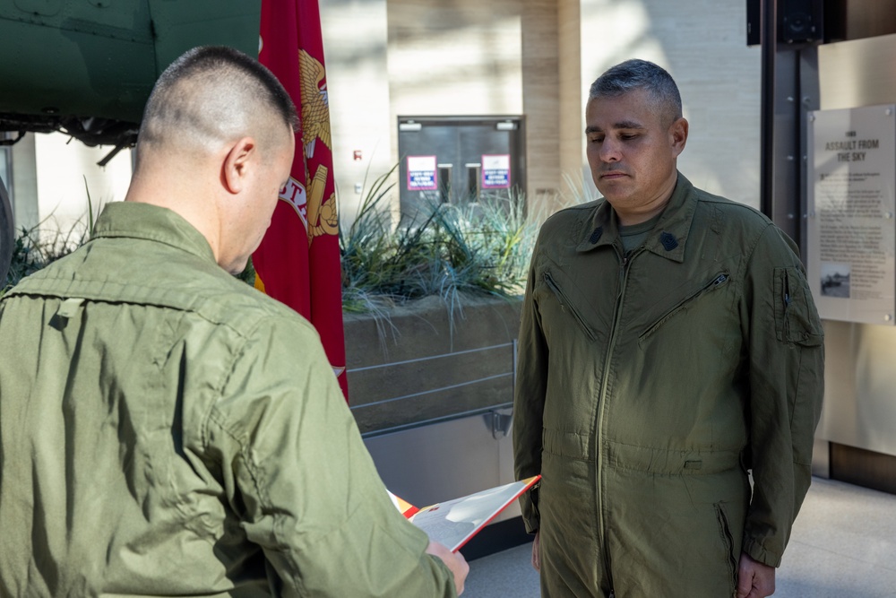 Master Gunnery Sgt Sanchez Retirement Ceremony