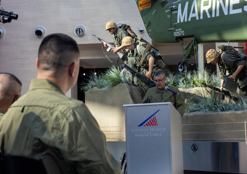 Master Gunnery Sgt Sanchez Retirement Ceremony