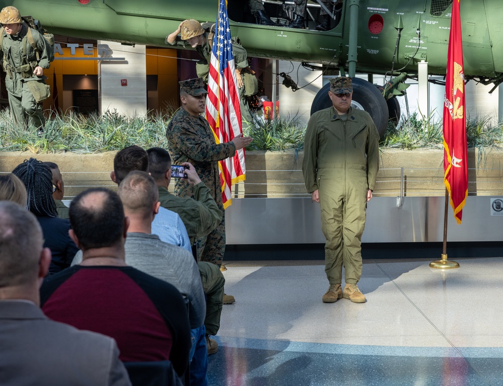 Master Gunnery Sgt Sanchez Retirement Ceremony