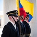Ecuadorian President Guillermo Lasso Participates in an Armed Forces Full Honors Wreath-Laying Ceremony at the Tomb of the Unknown Soldier
