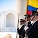 Ecuadorian President Guillermo Lasso Participates in an Armed Forces Full Honors Wreath-Laying Ceremony at the Tomb of the Unknown Soldier