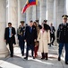 Ecuadorian President Guillermo Lasso Participates in an Armed Forces Full Honors Wreath-Laying Ceremony at the Tomb of the Unknown Soldier
