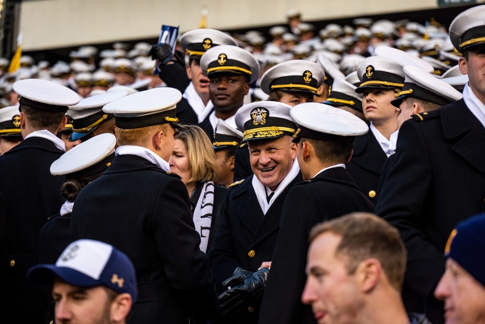 CNO Attends 123th Army Navy Game