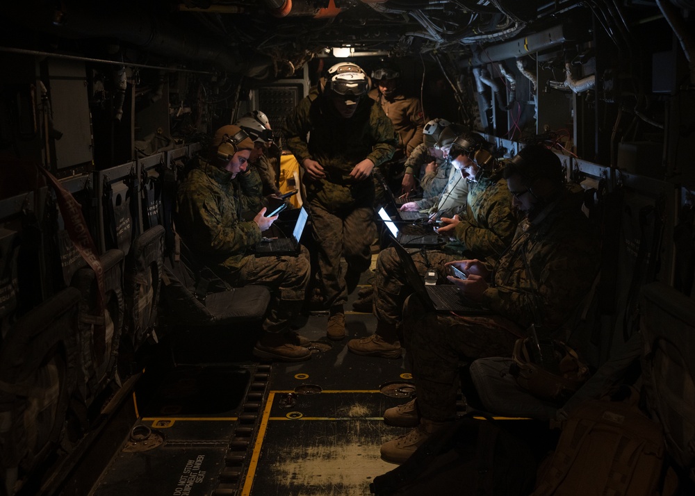 26th MEU Executes a Raid Full Mission Profile Rehearsal