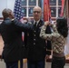 Army communication warrant officer get promoted during ceremony