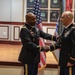 Army communication warrant officer gets promoted during ceremony