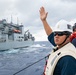 USS Milius (DDG 69) Sails In The Philippine Sea