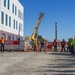 Enclosure ceremony marks construction milestone at Next NGA West campus