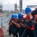 USS Milius (DDG 69) Sails In The Philippine Sea