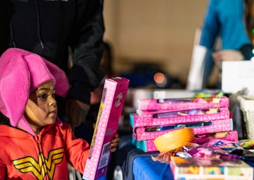 Holiday cheer spread at Travis AFB