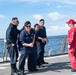 USS Milius (DDG 69) Sails In The South China Sea