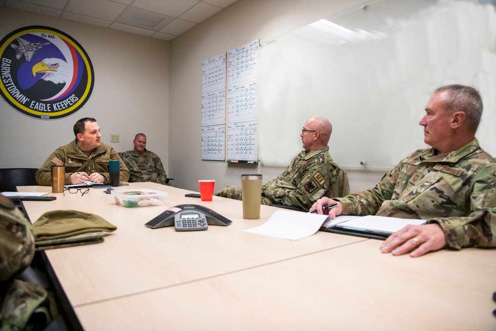 104FW hosts ANG Production Assessment Team