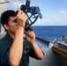 USS Milius (DDG 69) Sails In The Philippine Sea