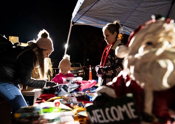 Holiday cheer spread at Travis AFB
