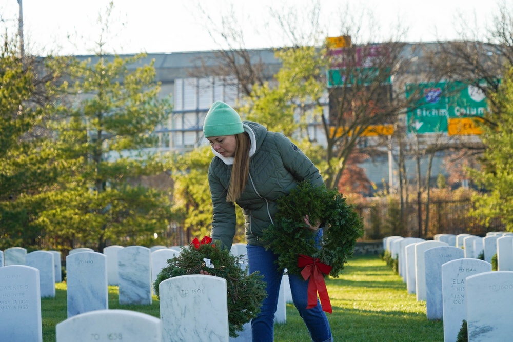 AFMAO team lays wreaths at Arlington National Cemetery