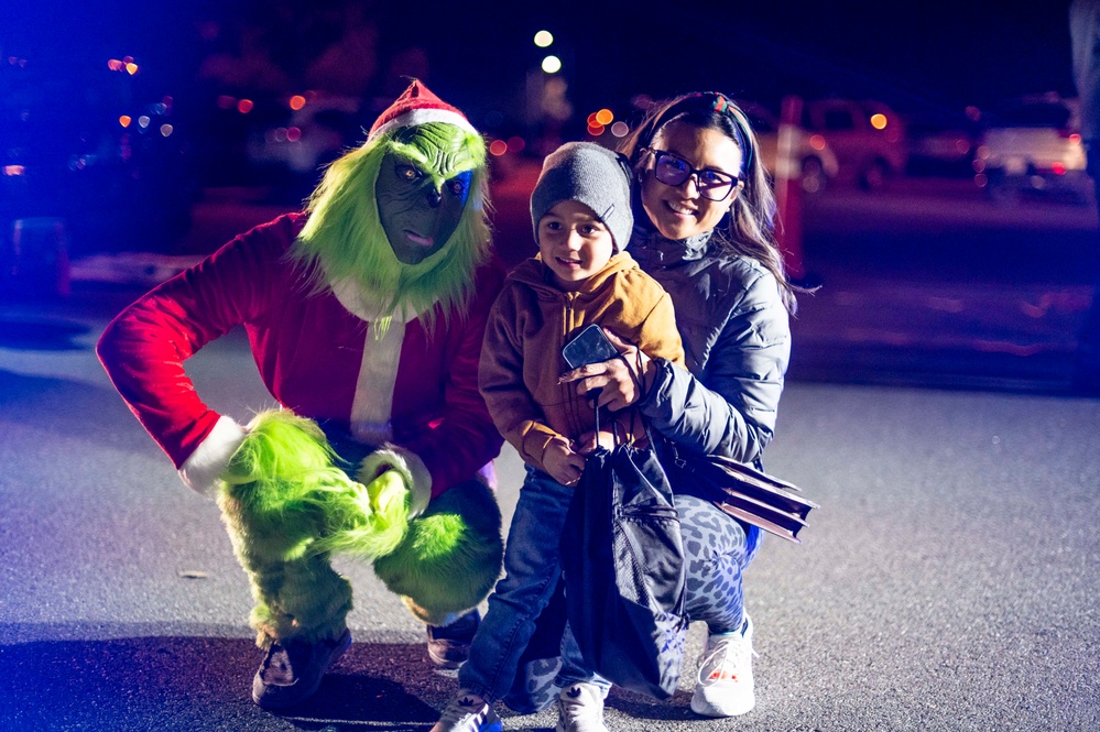 Holiday cheer spread at Travis AFB