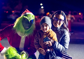 Holiday cheer spread at Travis AFB
