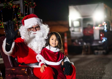 Holiday cheer spread at Travis AFB