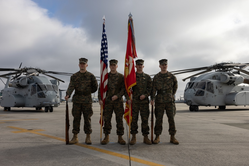 HMH-461 Change of Command