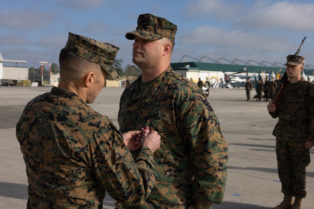 HMH-461 Change of Command