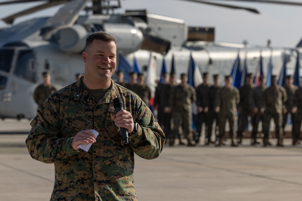 HMH-461 Change of Command