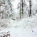 December 2022 snow scenes in Fort McCoy's Pine View Recreation Area