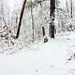 December 2022 snow scenes in Fort McCoy's Pine View Recreation Area