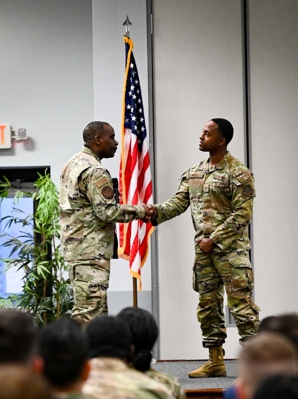 ANG Command Chief Williams visits 165th AW