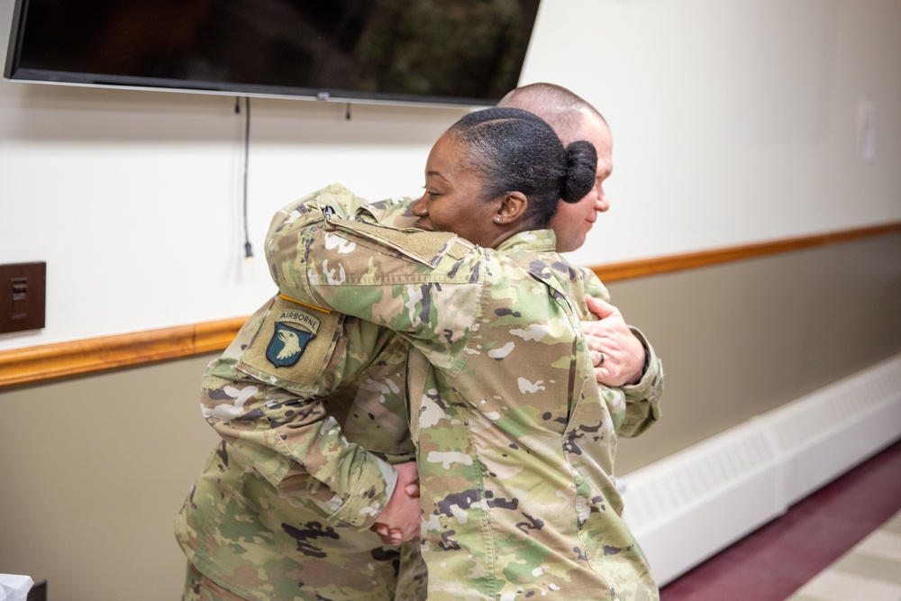 CW3 Cory Shook Farewell Ceremony - 10th MDSB